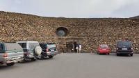 Der Parkplatz beim Mirador del Rio.